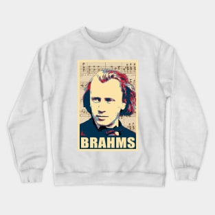 Johannes Brahms Music Composer Crewneck Sweatshirt